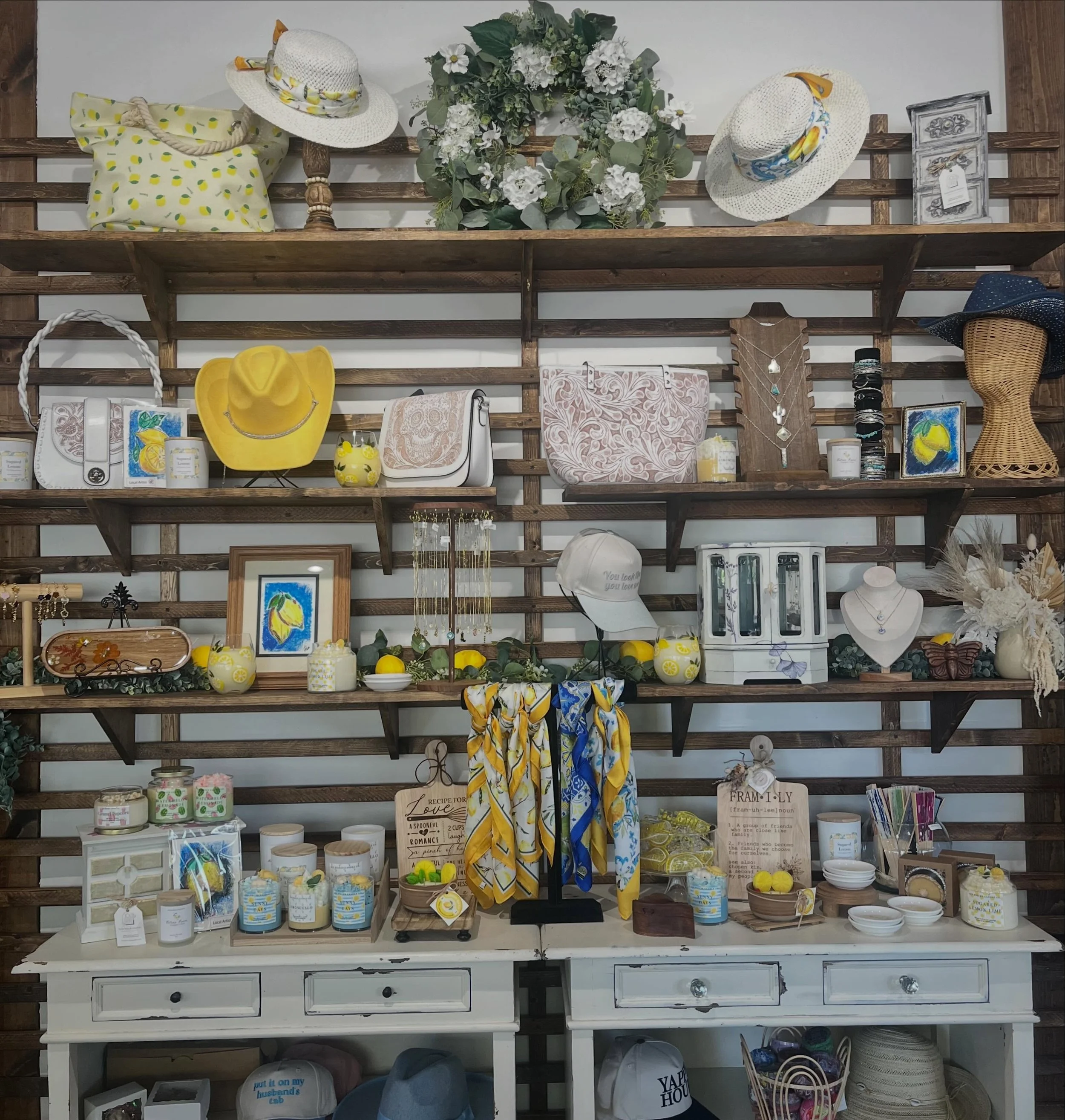When you&rsquo;re out enjoying the Upland Lemon Festival 🍋 June 5-7, make sure to stop by our collective boutique and discover something truly local.

From handmade jewelry and artisan goods to unique gifts, home d&eacute;cor, clothing, and one-of-a