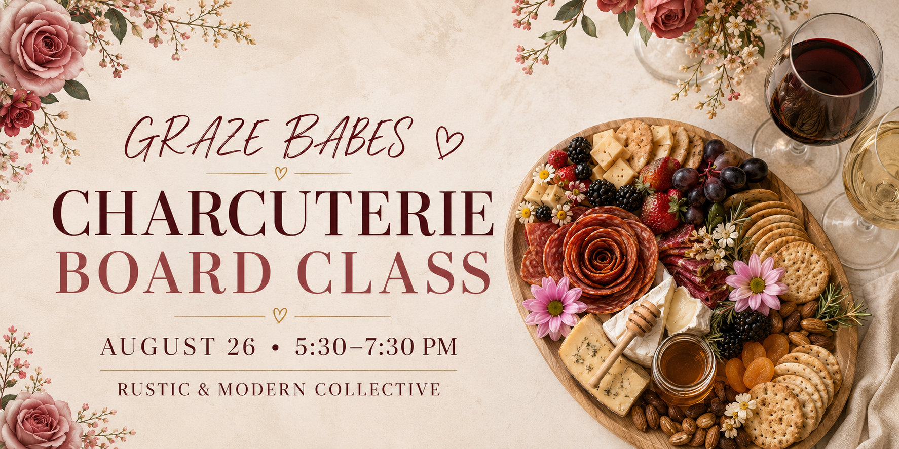 Graze Babes Charcuterie Board Class