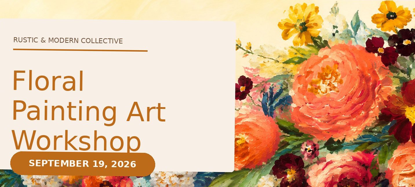 Floral Painting Art Workshop