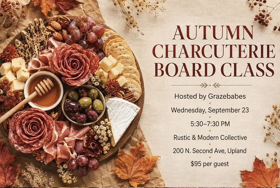 Autumn Charcuterie Board Class