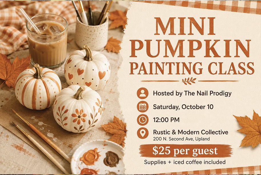 PUMPKIN PAINTING CLASS 