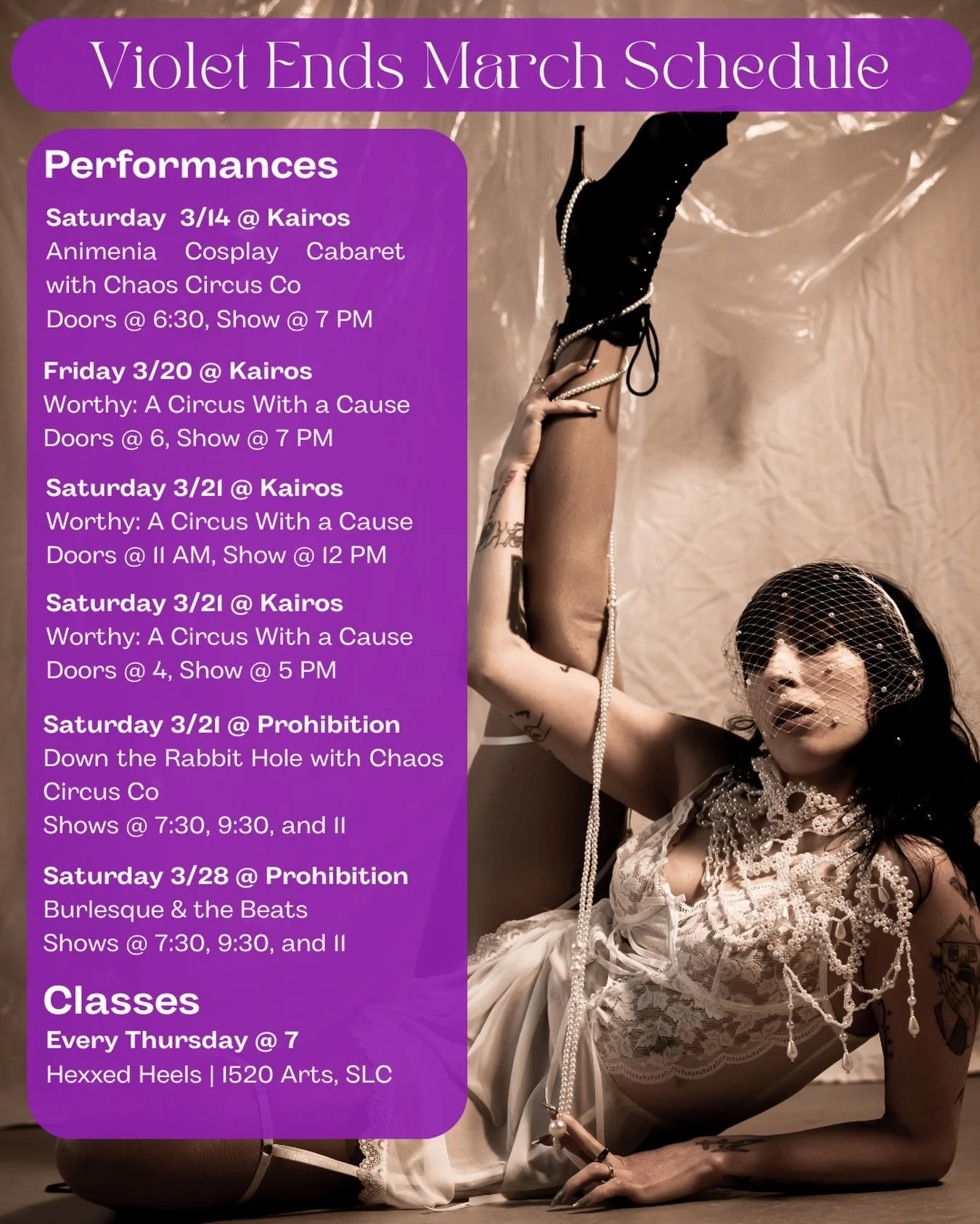 March is my birthday month which means two things: we go hard and do not stop AND you&rsquo;re required to come hang with me at least twice 😇🖤😇
-
Truly. I am so beyond grateful for this month of performing. To be able to do what I love and share s