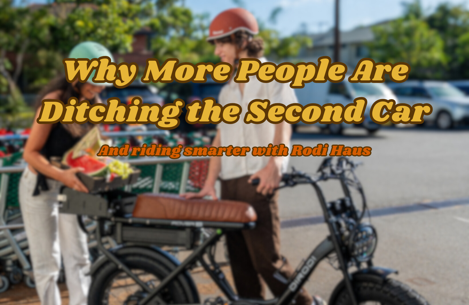 Why Everyone’s Ditching Their Second Car for an E-Bike