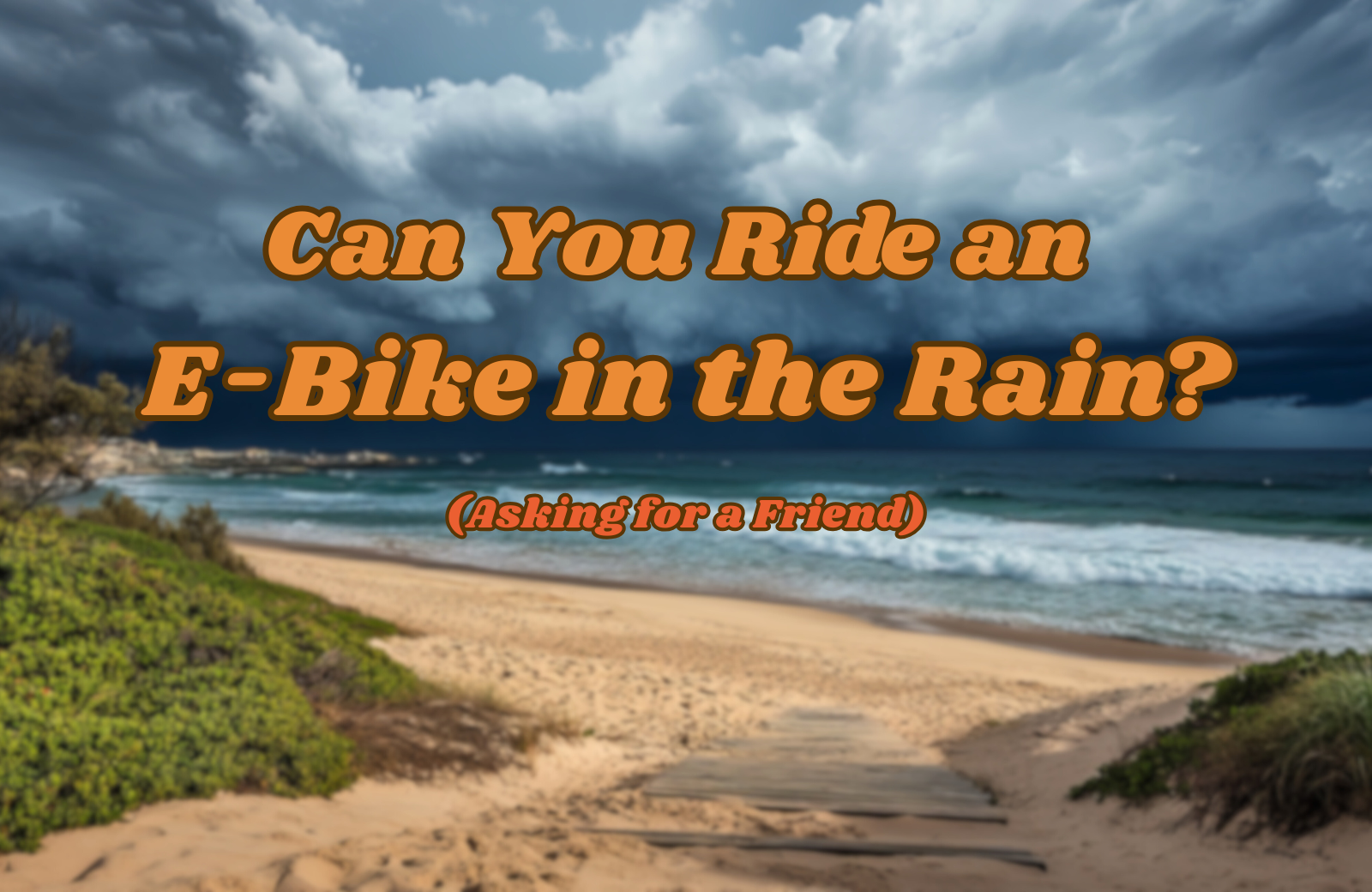 Can You Ride an E-Bike in the Rain?