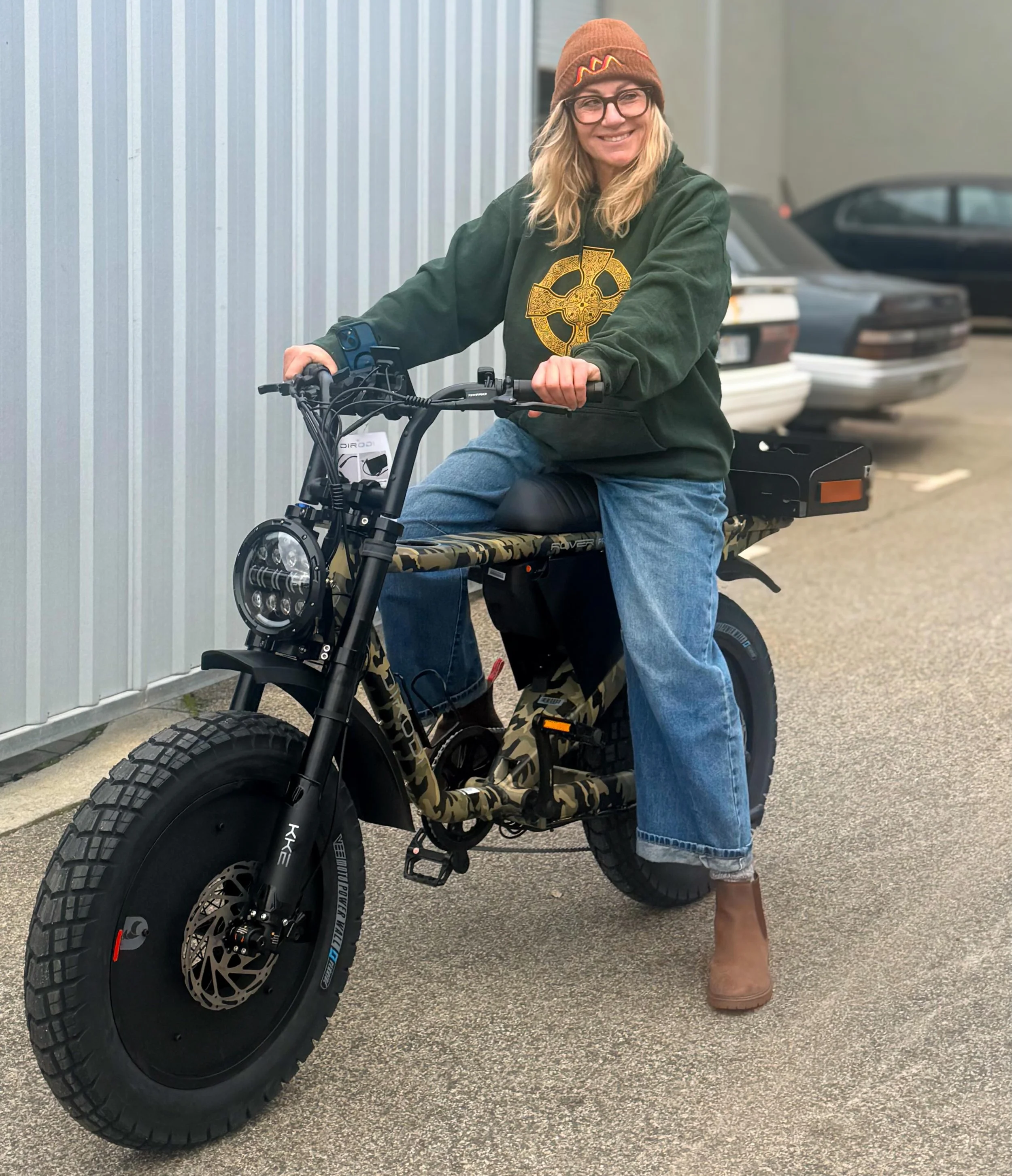 Some bikes just find the right owner⚡️
