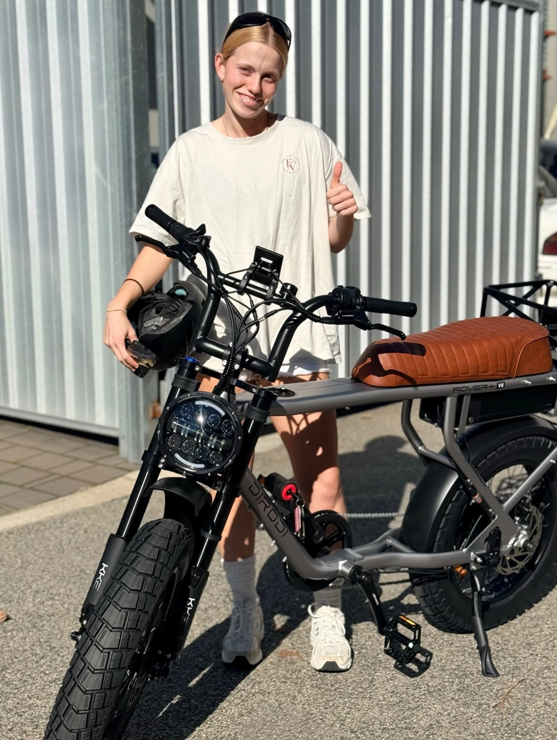 Fresh bike, Fresh adventures ⚡️
Enjoy the new ride Lucy 🤘