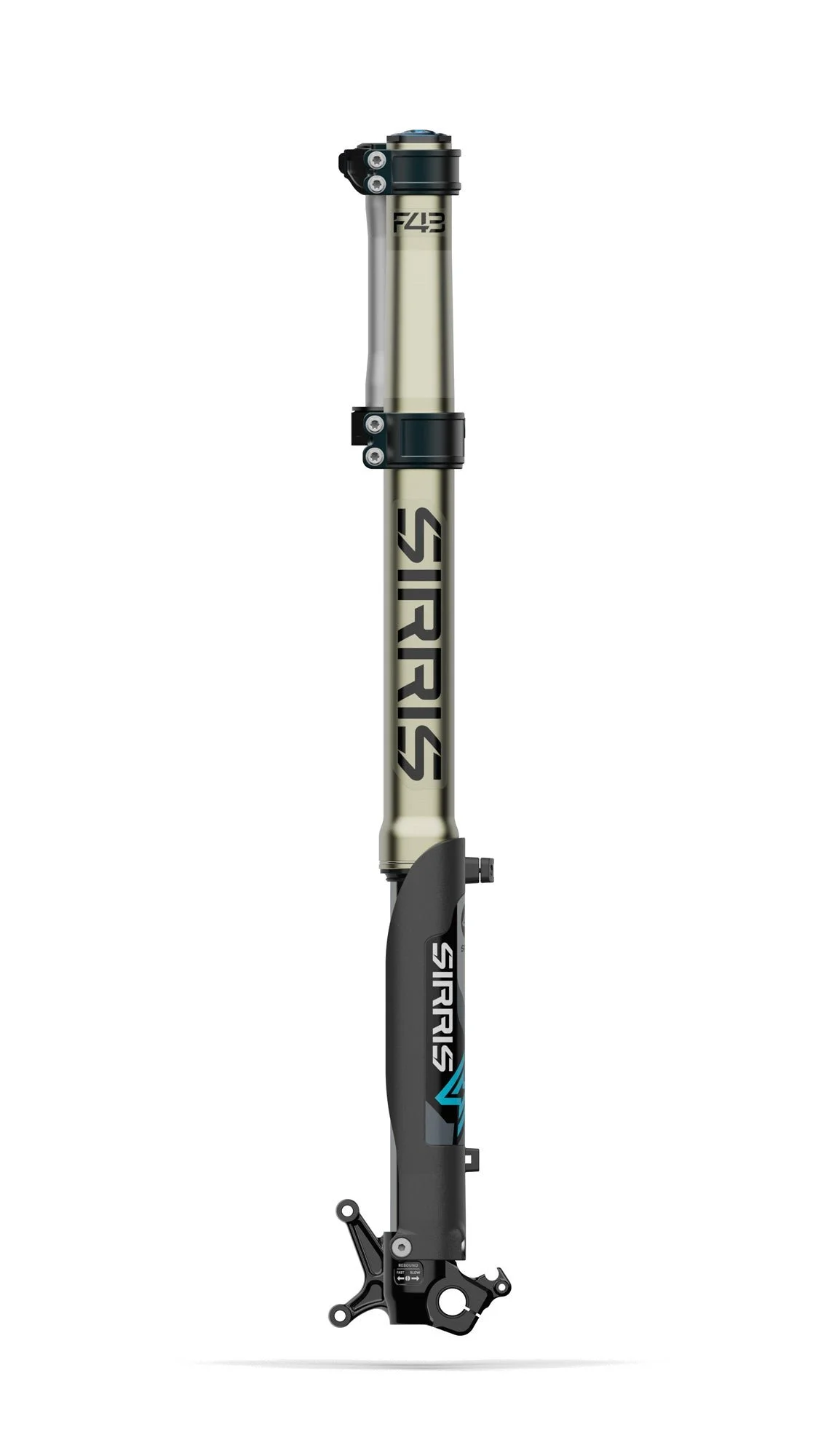 sirris-F43-SX-suspension-fork-black-clamps-side.jpg