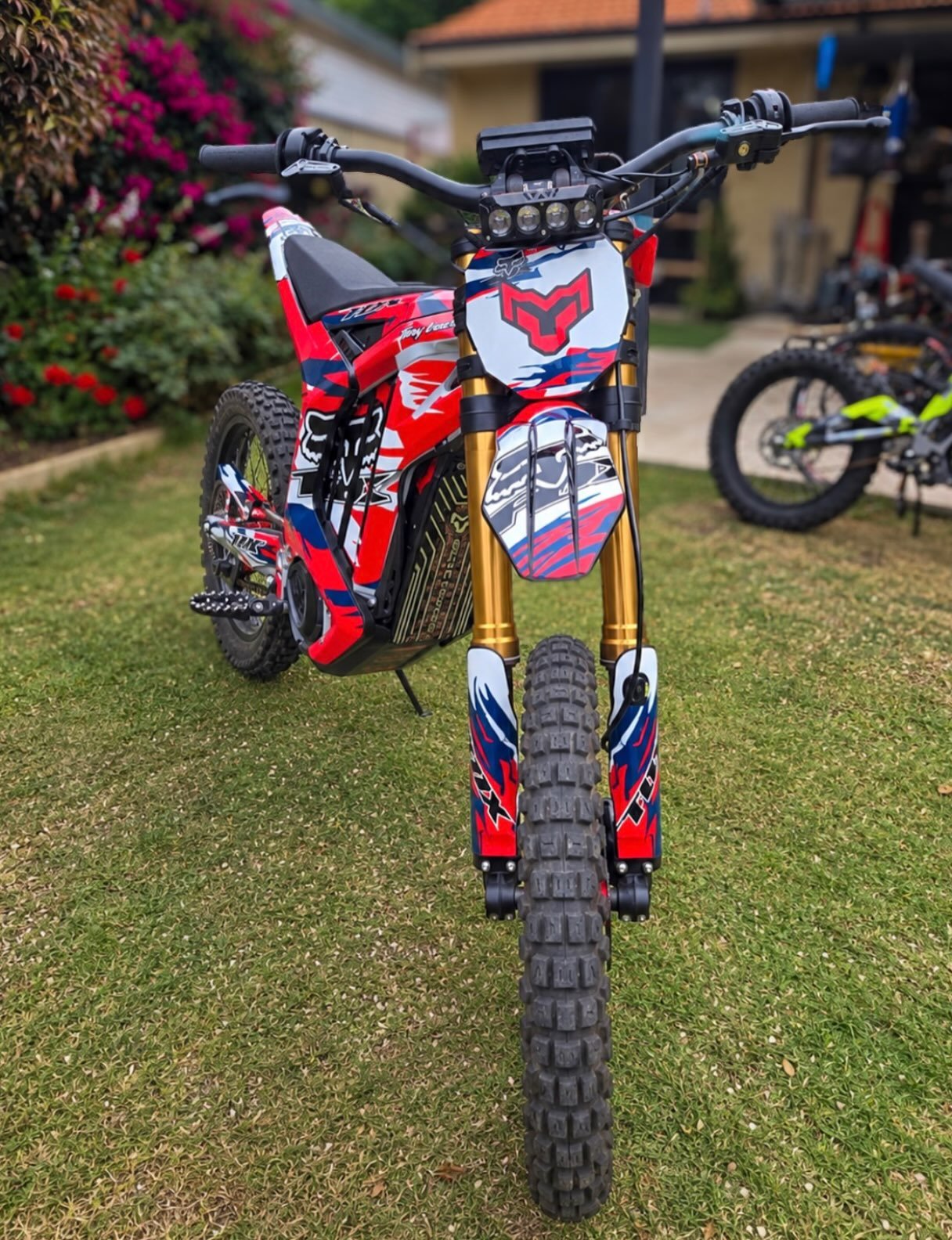 Customer&rsquo;s Arctic Leopard XE Pro S looking dialled with a fresh graphics kit 😮&zwj;💨