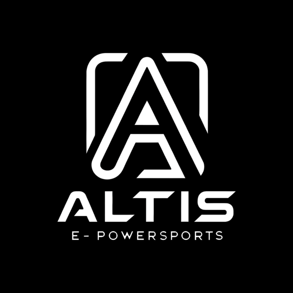 Altis E-Powersports electric moto brand logo.