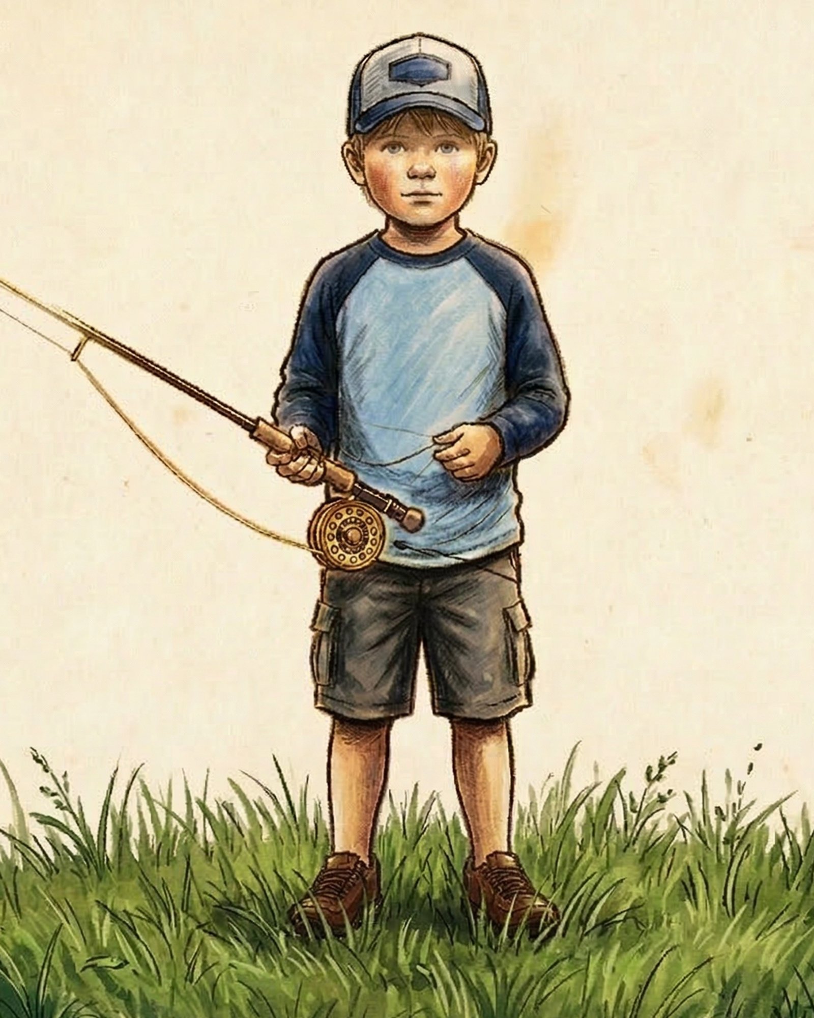 Fly Fishing With Cotton
