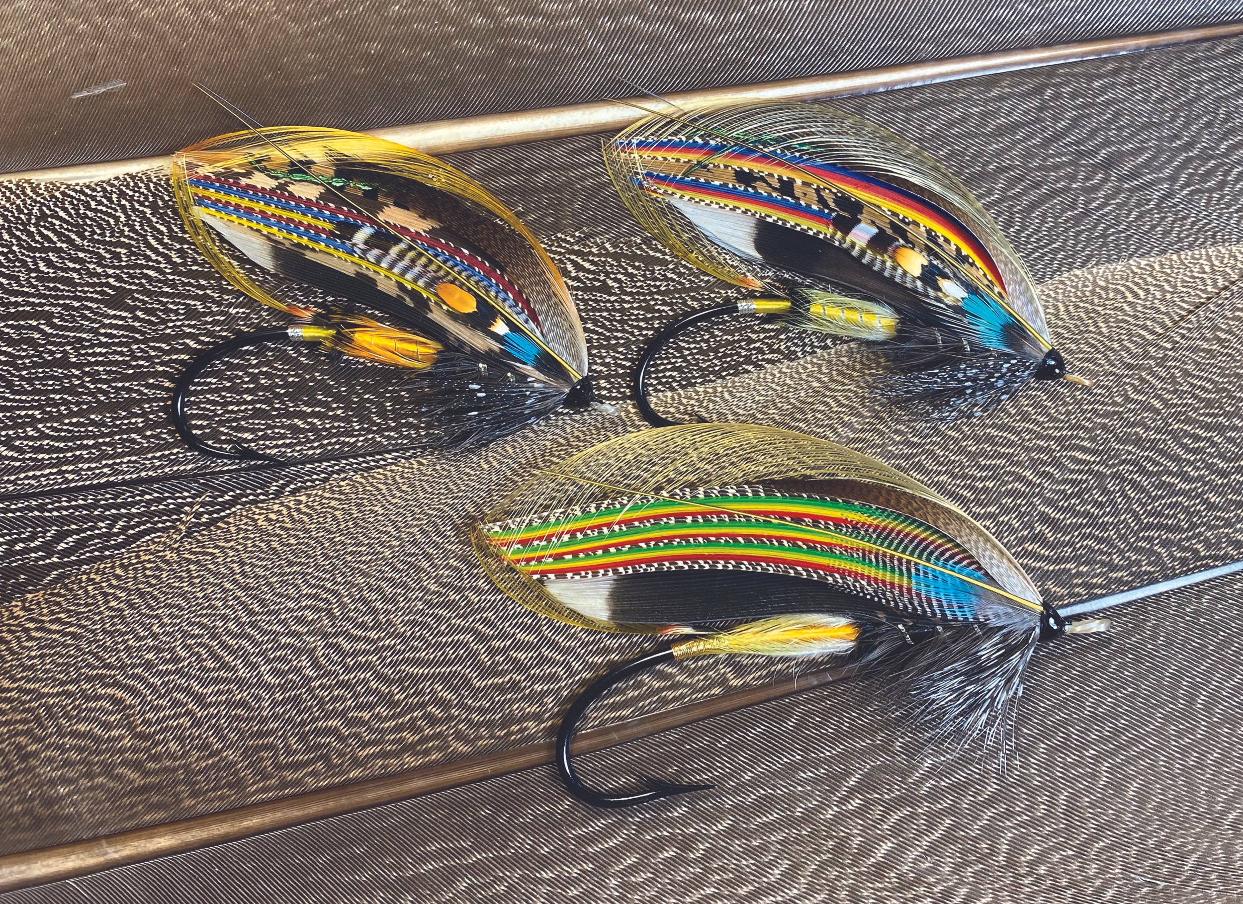 Fly Pattern Plate #5 - Jock Scott - Three Classic Dressings