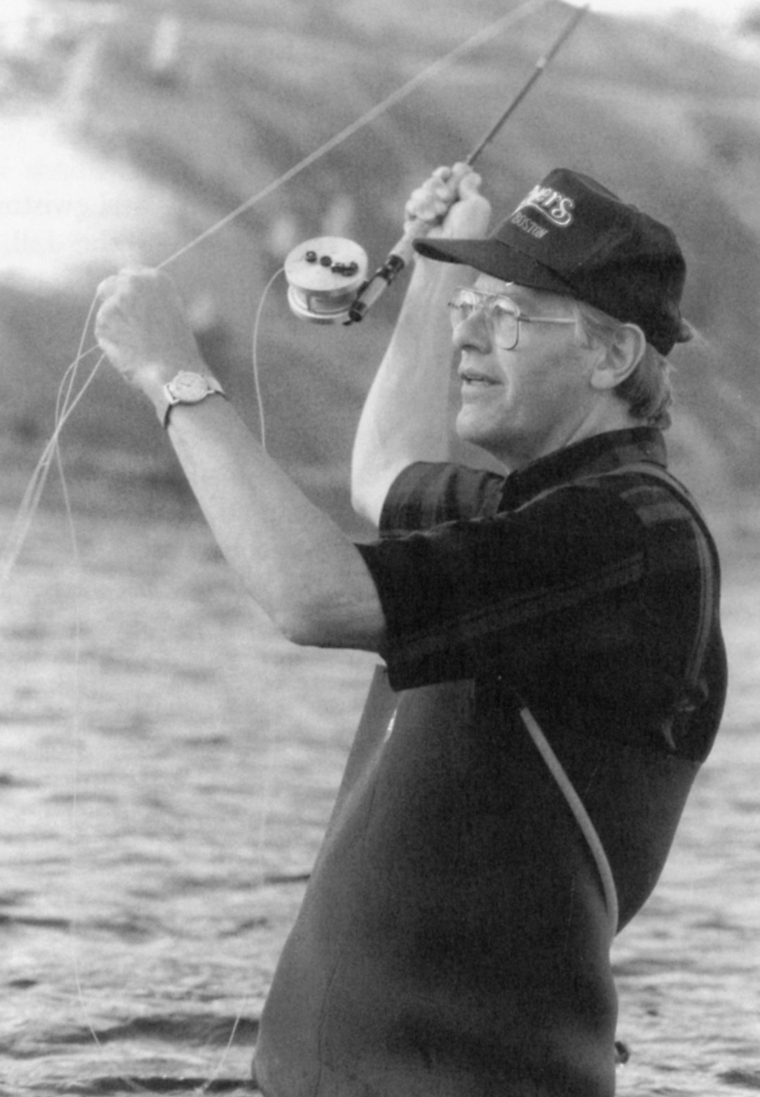 Keith Stonebreaker fly fishing clearwater river