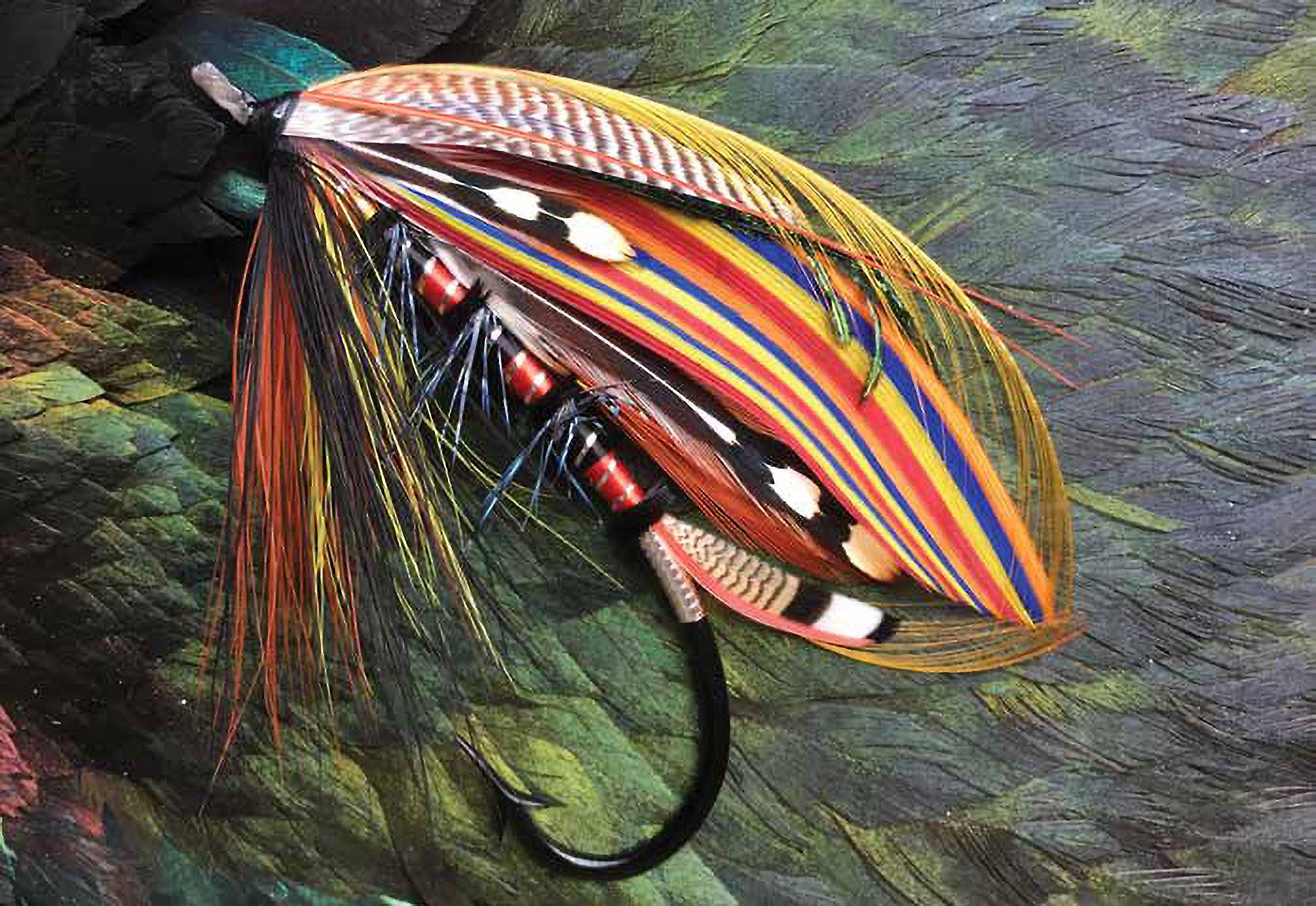 Nicholson salmon fly dressing tied by Will Bush