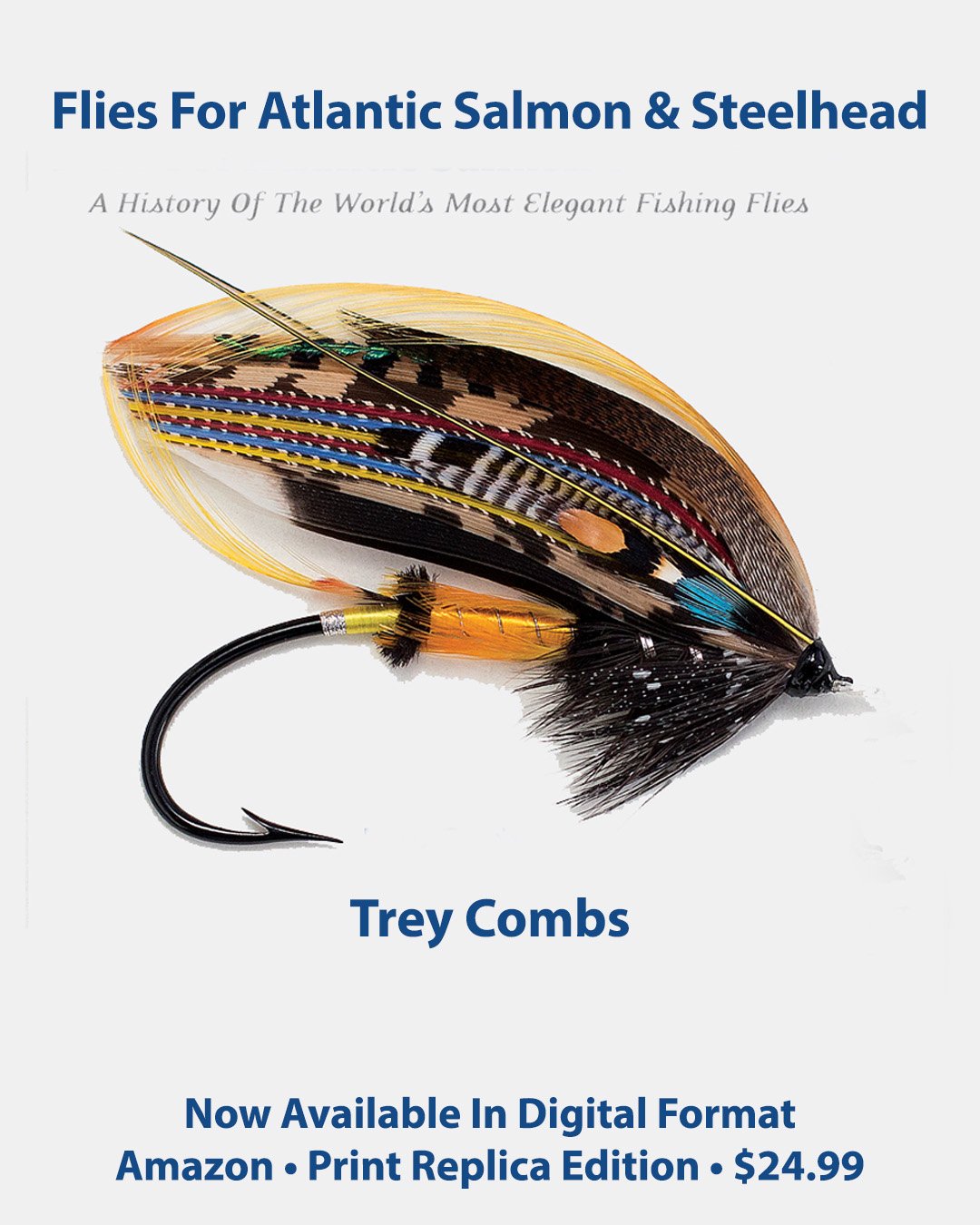 Flies for Atlantic Salmon and Steelhead digital edition showing full page layout of classic salmon flies