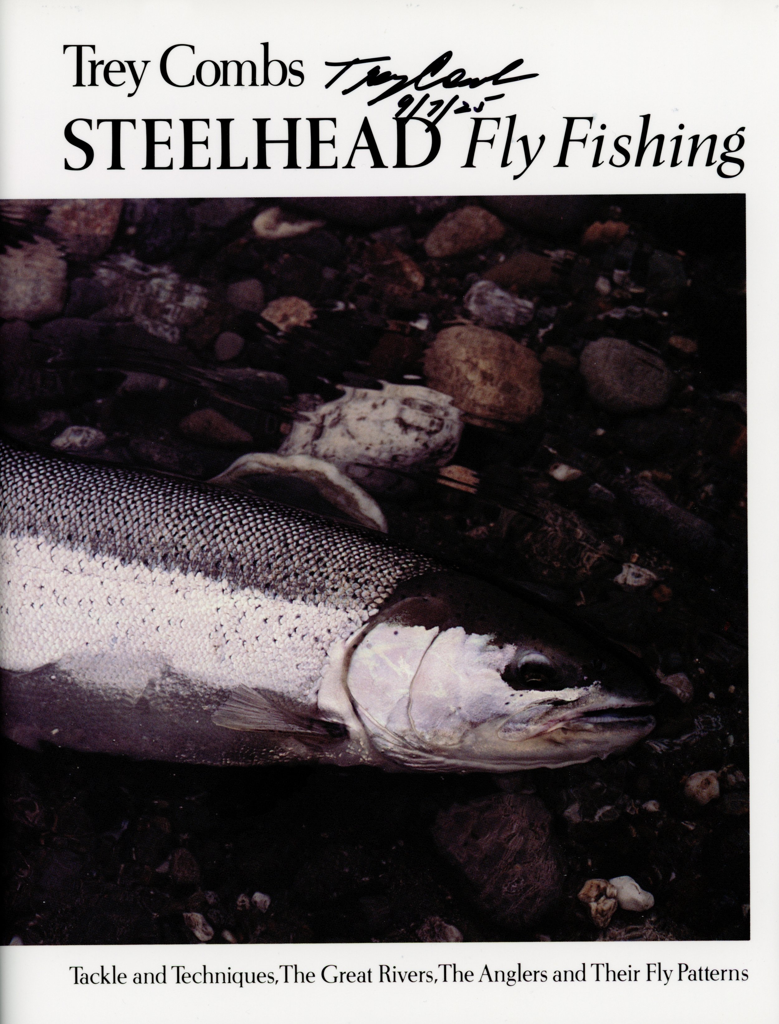 cover image of trey combs' steelhead fly fishing
