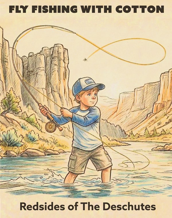 Image of book cover of fly fishing with cotton