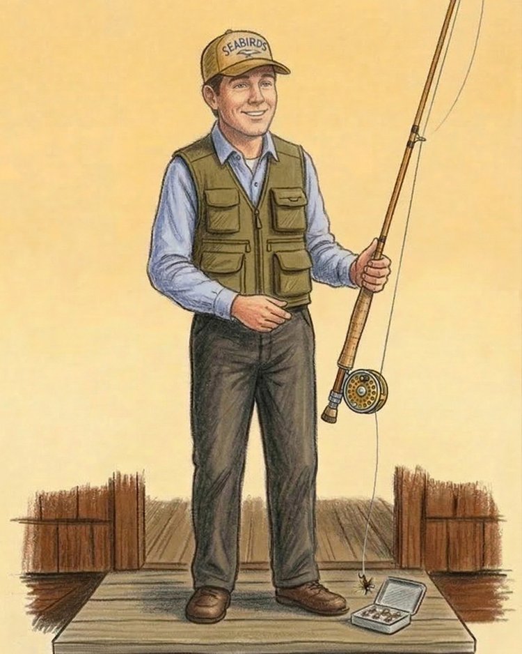 Trey Combs - Legendary fly-fishing author and father, passing down a lifetime of knowledge on the river.