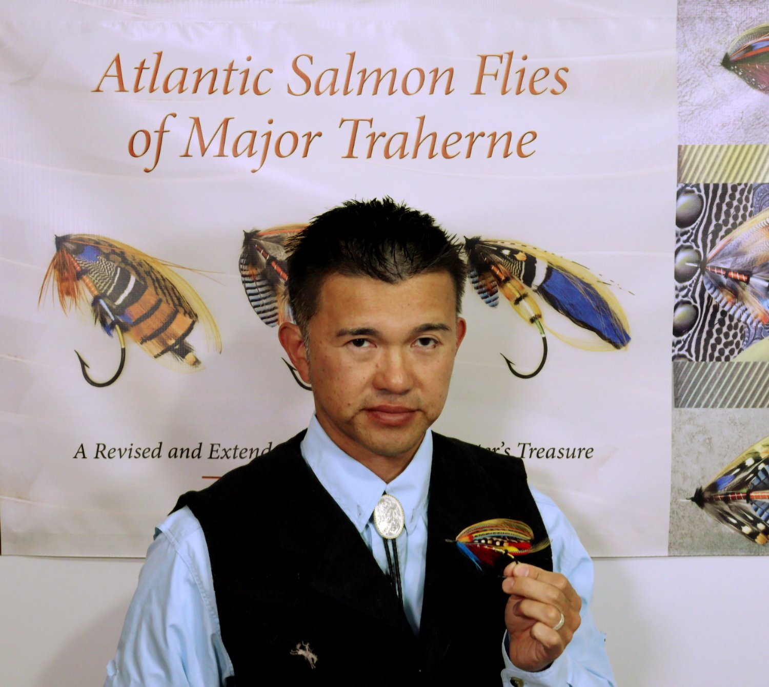 image of salmon fly dresseer satoshi yamamoto