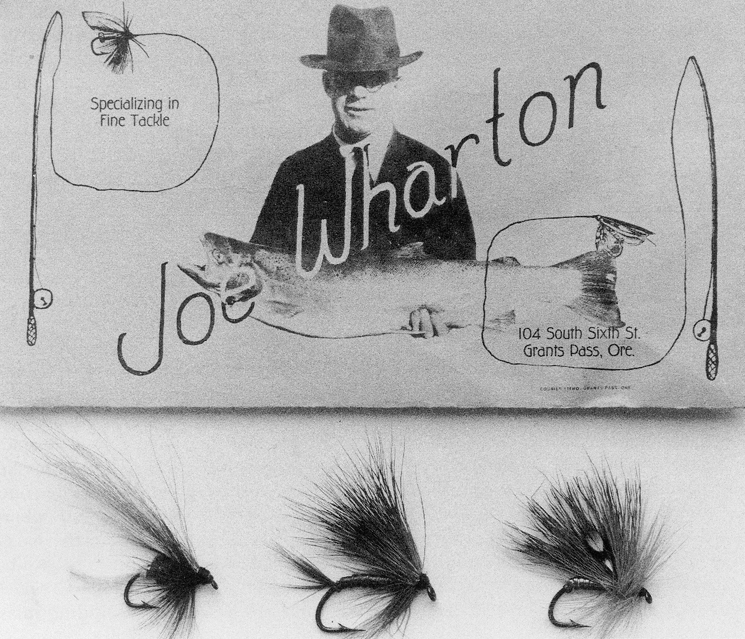 image of joe wharton fly envelopes with fishing flies