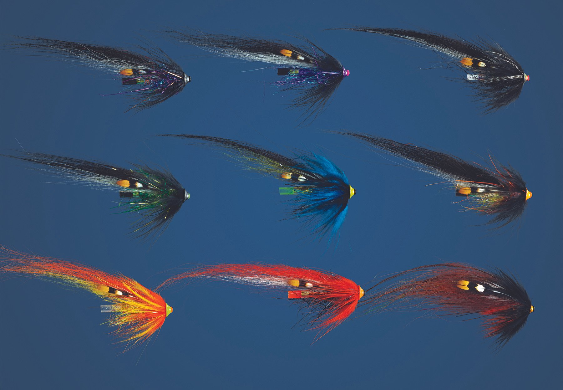 image of classic tube flies tied by mikael frodin