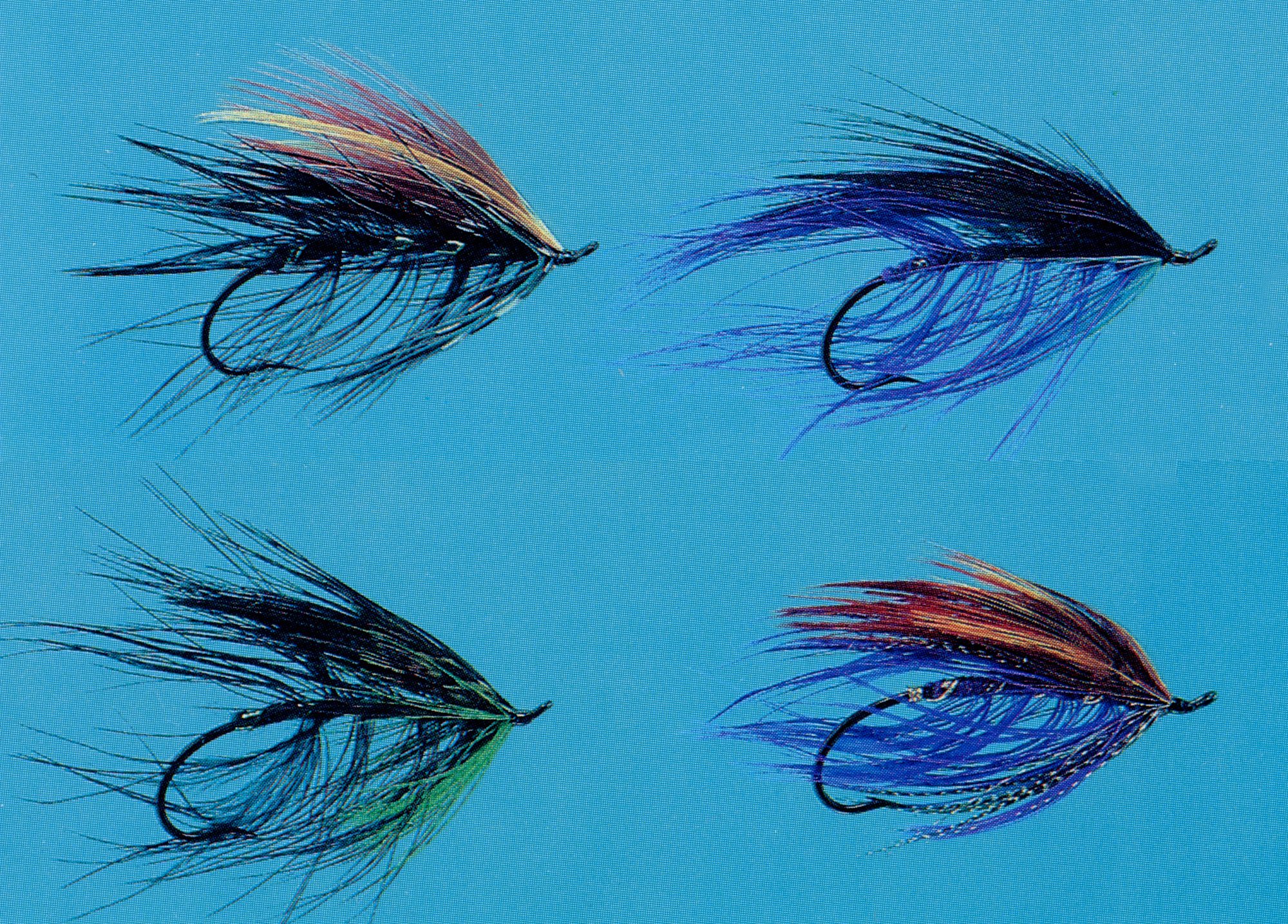 image of fishing flies tied by Mike Kinney