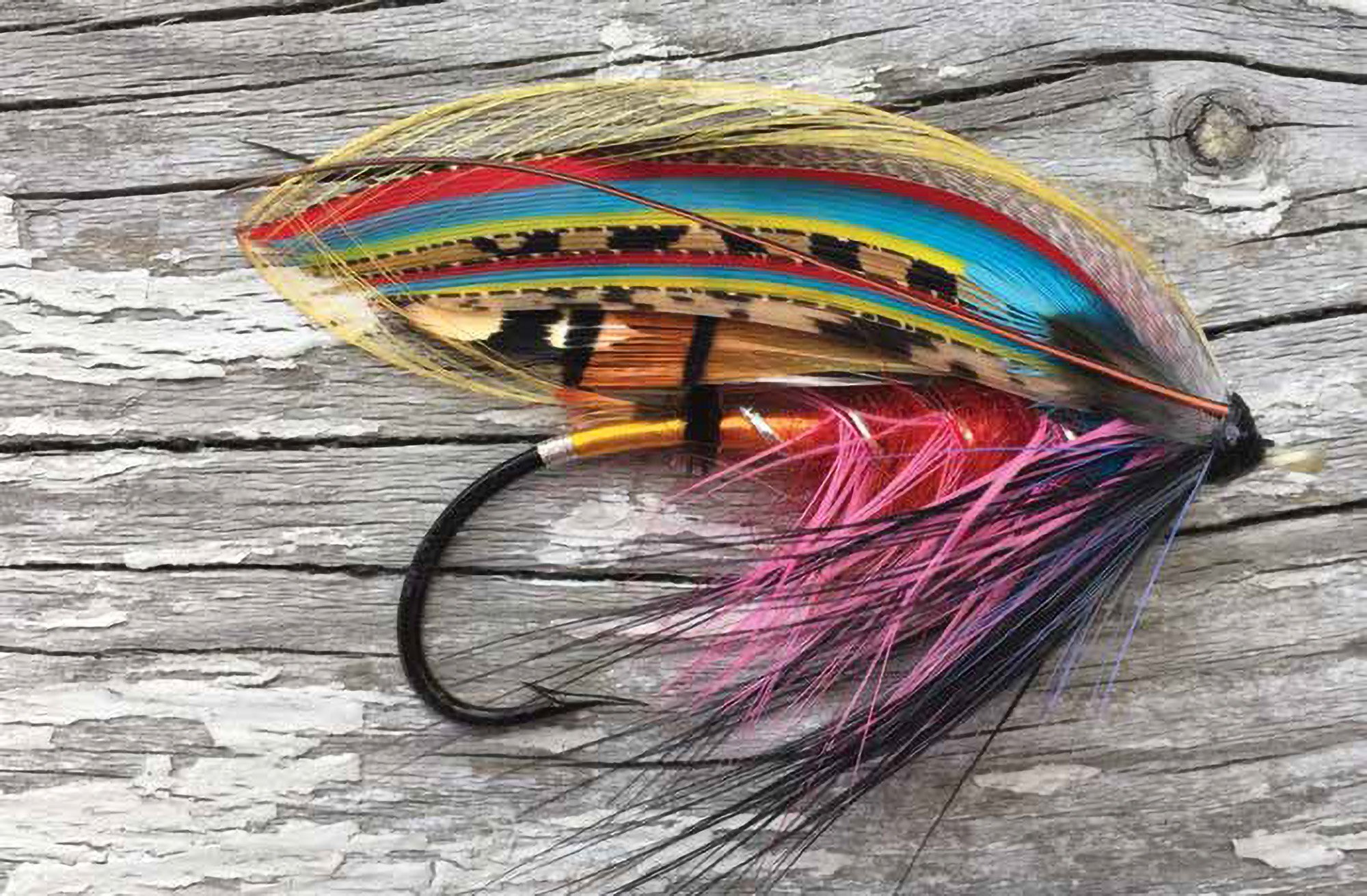 McIntyre salmon fly dressing tied by Will Bush
