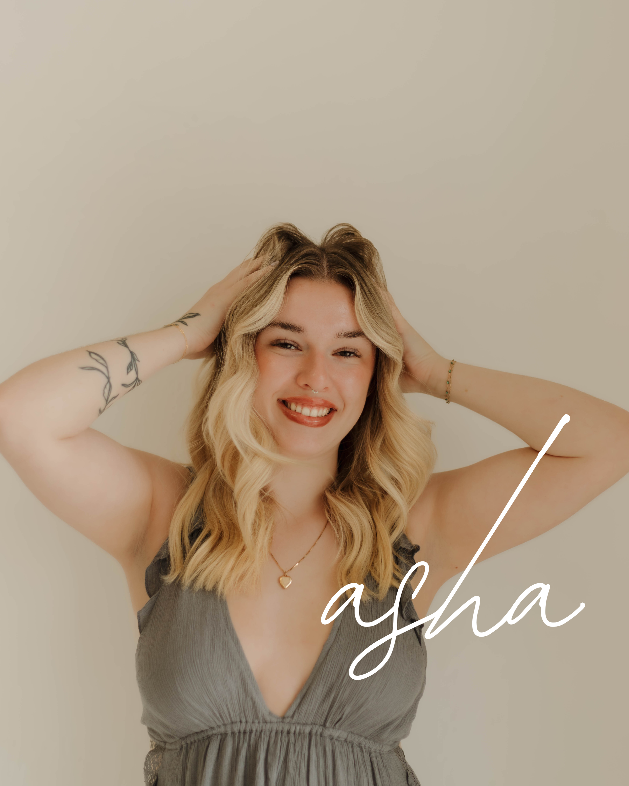 known for blonding, dimensional color, brunettes and layered haircuts, & gray coverage.