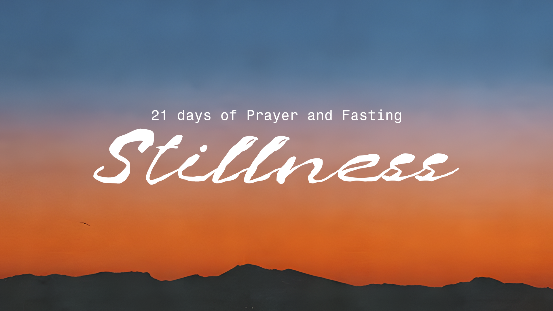 Day 1. Stand Still and See