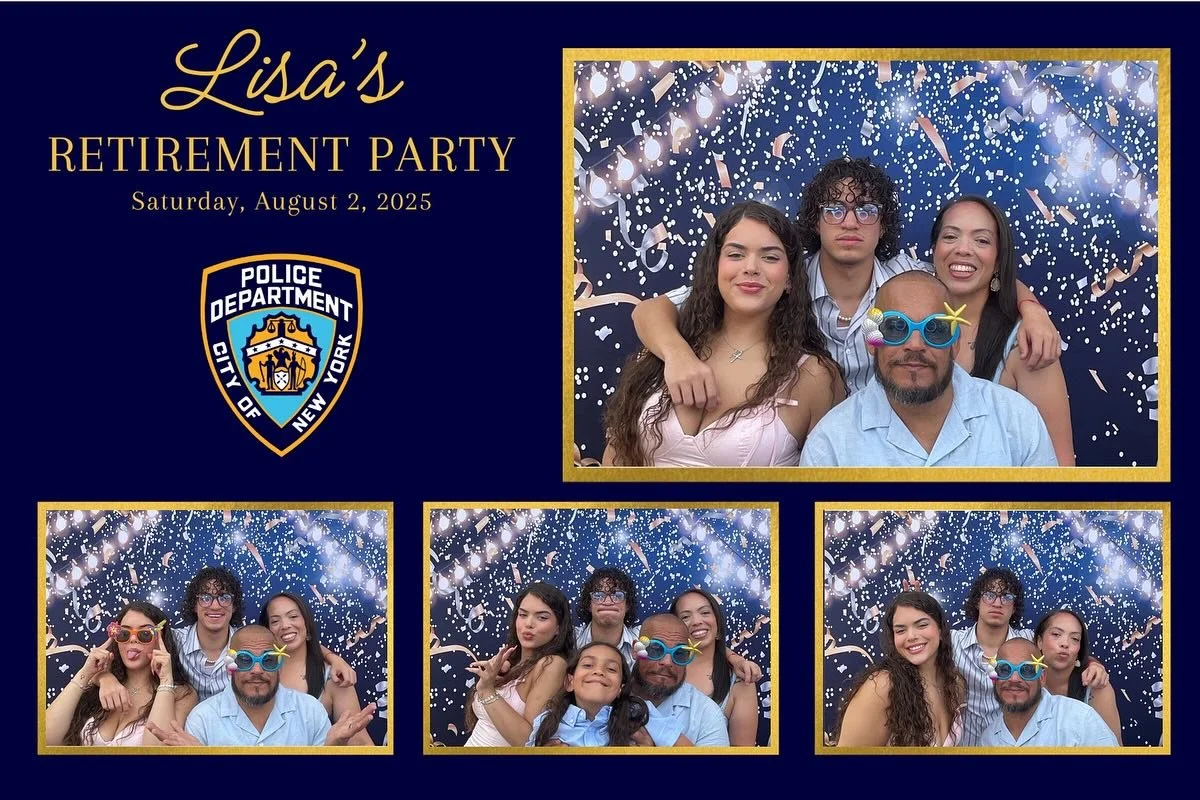 Celebrating Lisa&rsquo;s incredible career in style 🎉 Luxe Photo Booth was honored to be part of her unforgettable retirement party &mdash; capturing every smile, laugh, and cherished moment. Here&rsquo;s to new adventures, Lisa! 💙📸 #LuxePhotoBoot