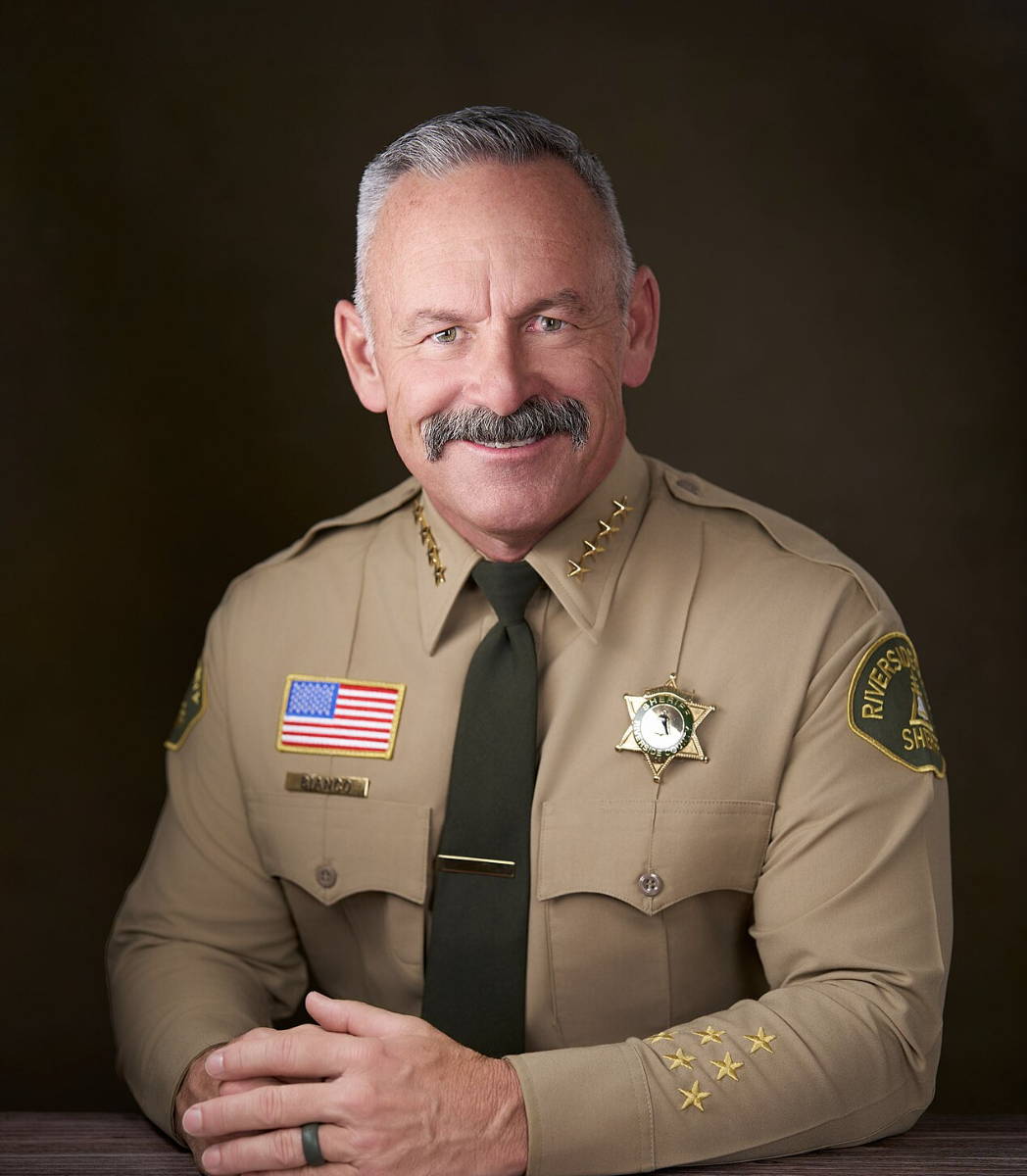 Riverside California Sheriff Chad Bianco