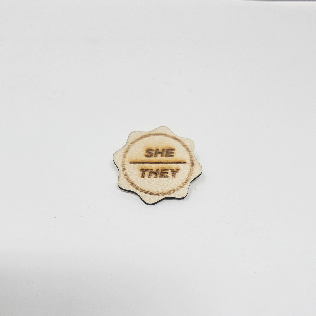 Pronoun Pin Set
