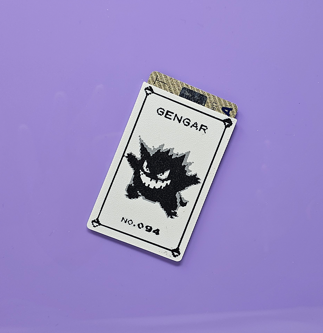 Pixel Creature Credit Card Sleeve