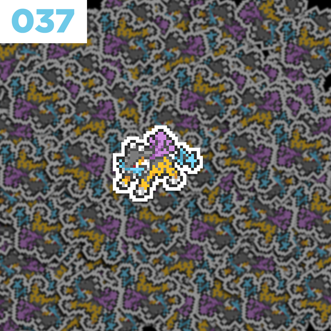 Pixel Sticker Set 004