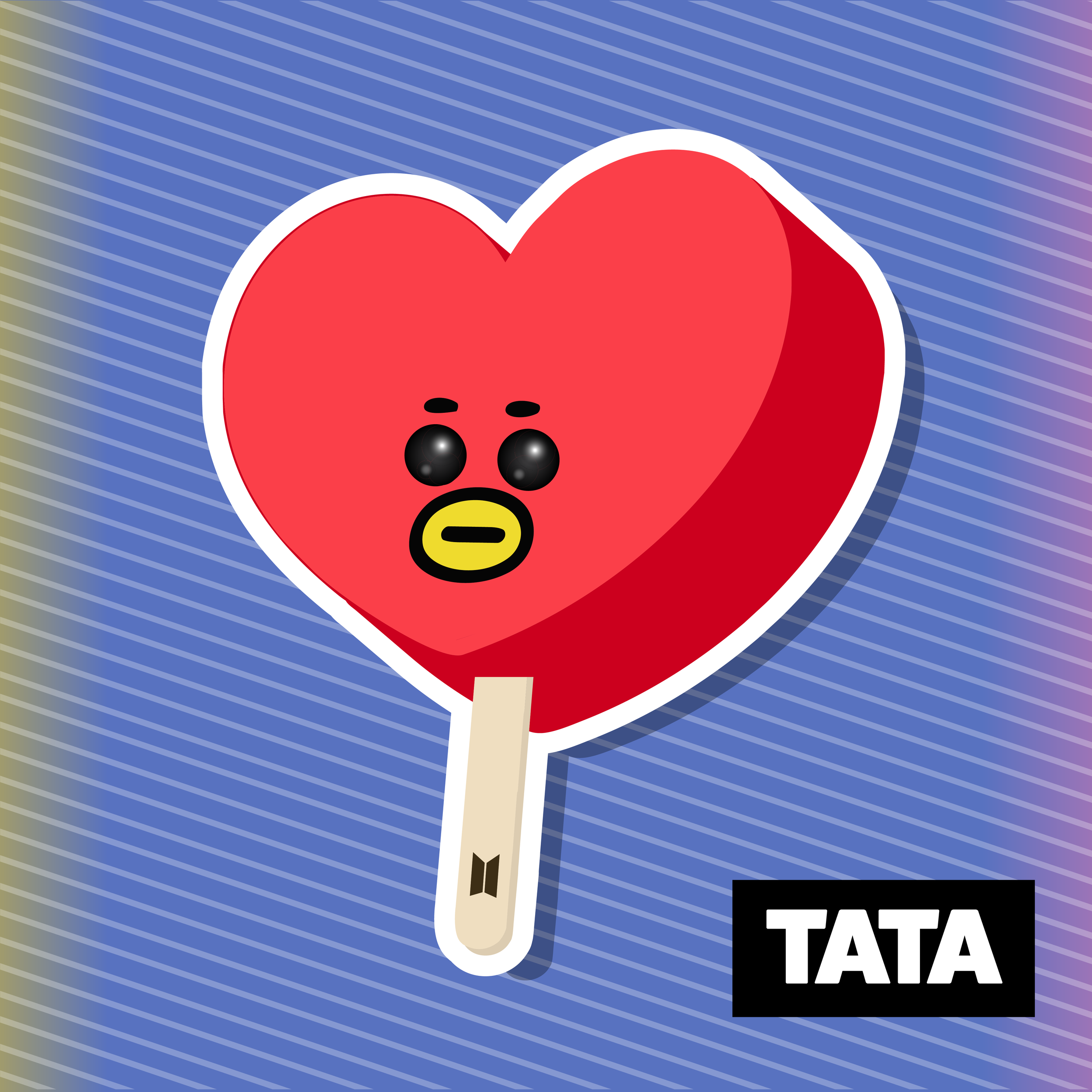 Kpop Army Popsicle Sticker