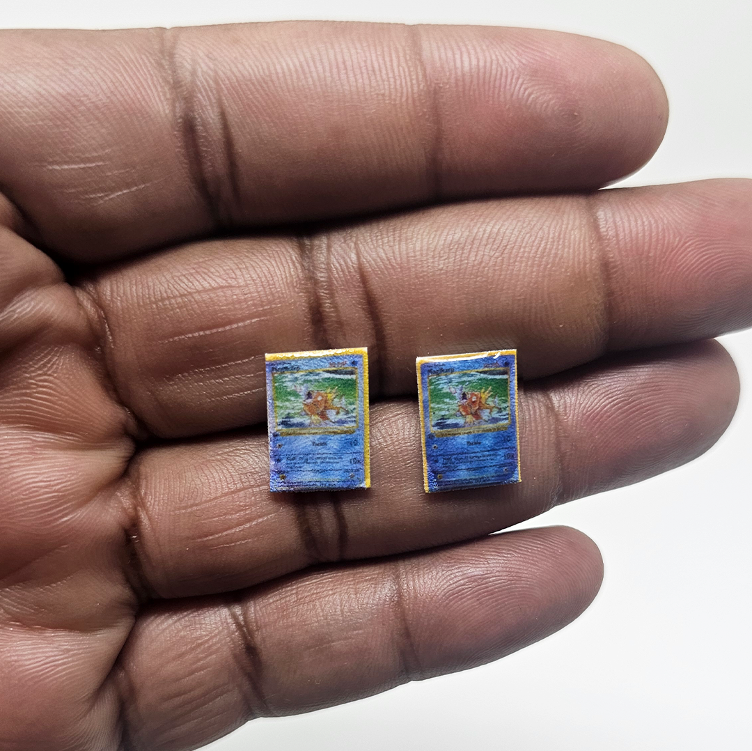 Pocket Monster Card Earrings