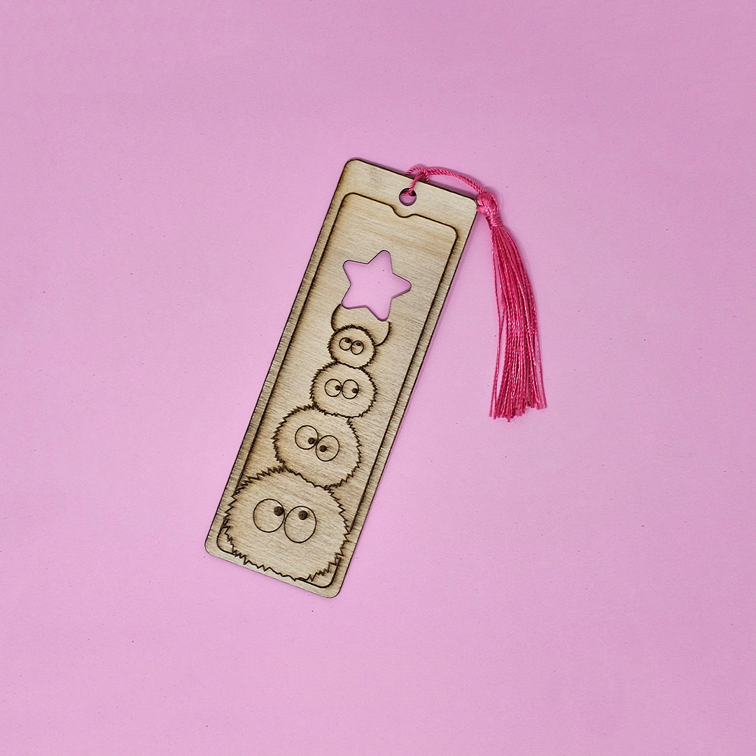 Soot Bookmark (Wood)
