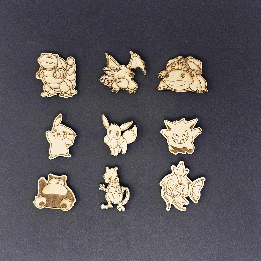 Pocket Monster Pin Set