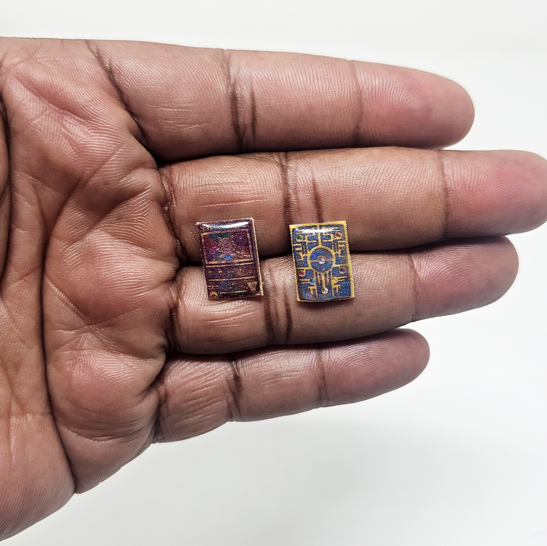 Pocket Monster Card Earrings