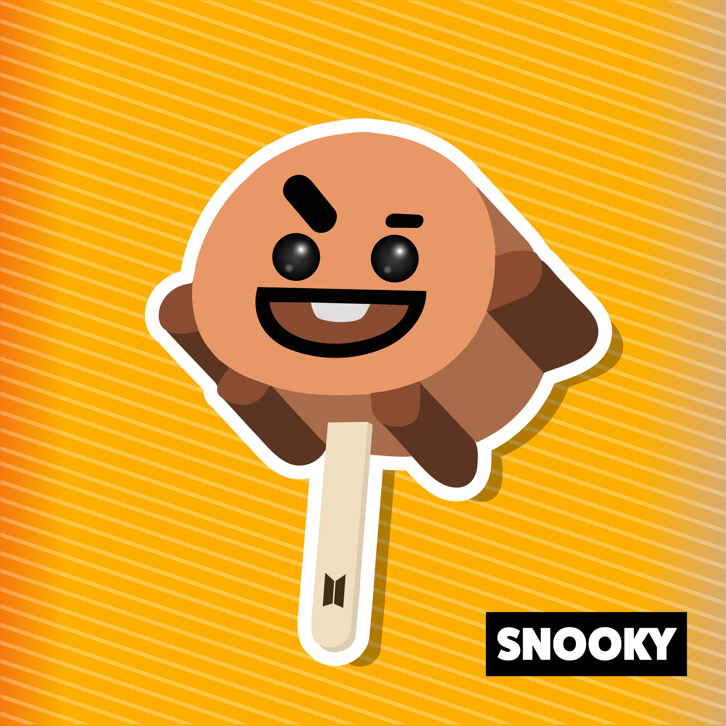 Kpop Army Popsicle Sticker