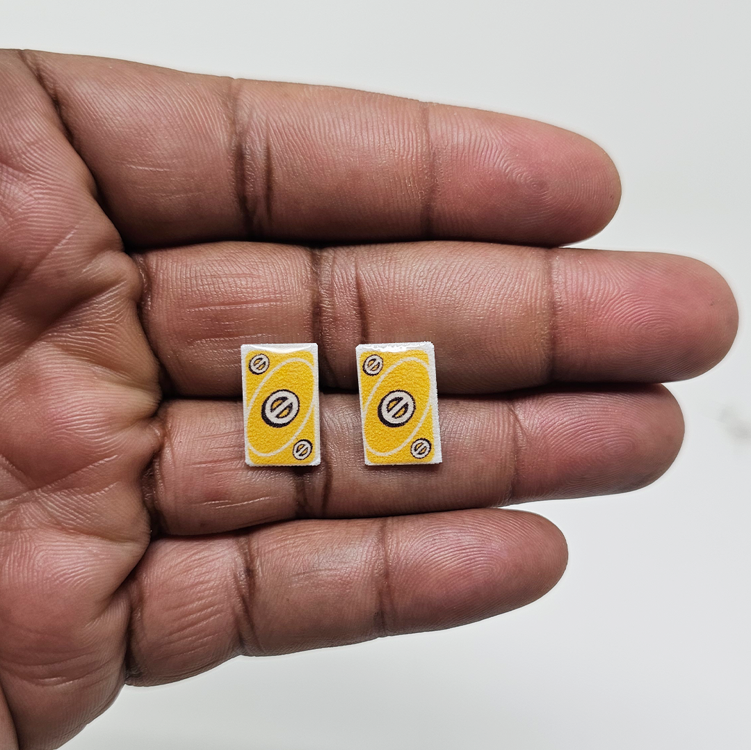 Playing Card Earrings