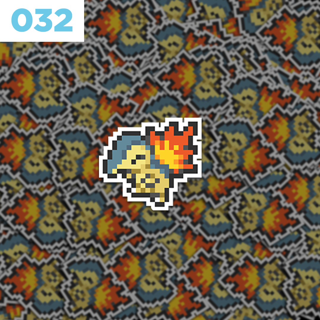 Pixel Sticker Set 004