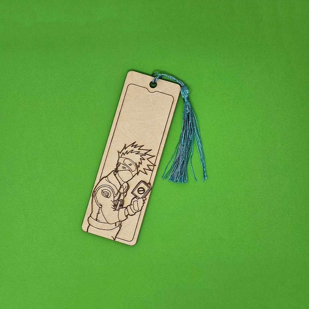 Copy Ninja Bookmark (Wood)