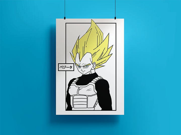 Saiyan Print II