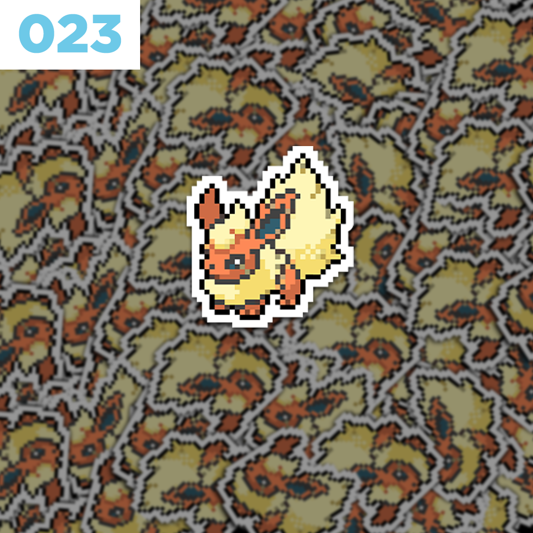 Pixel Sticker Set 003