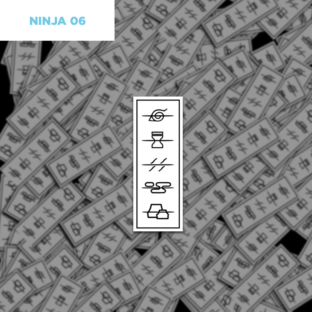 Ninja Sticker Set