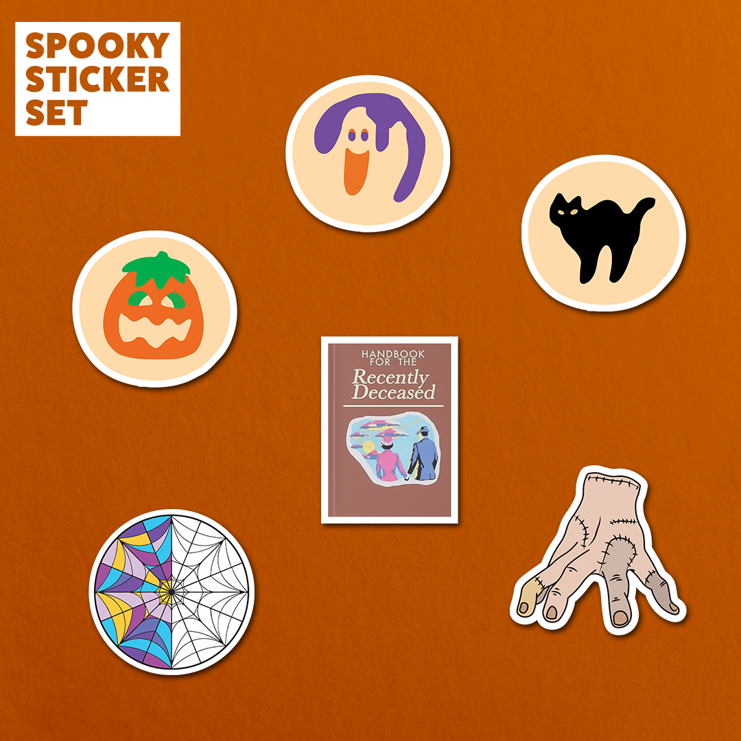 Spooky Sticker Set