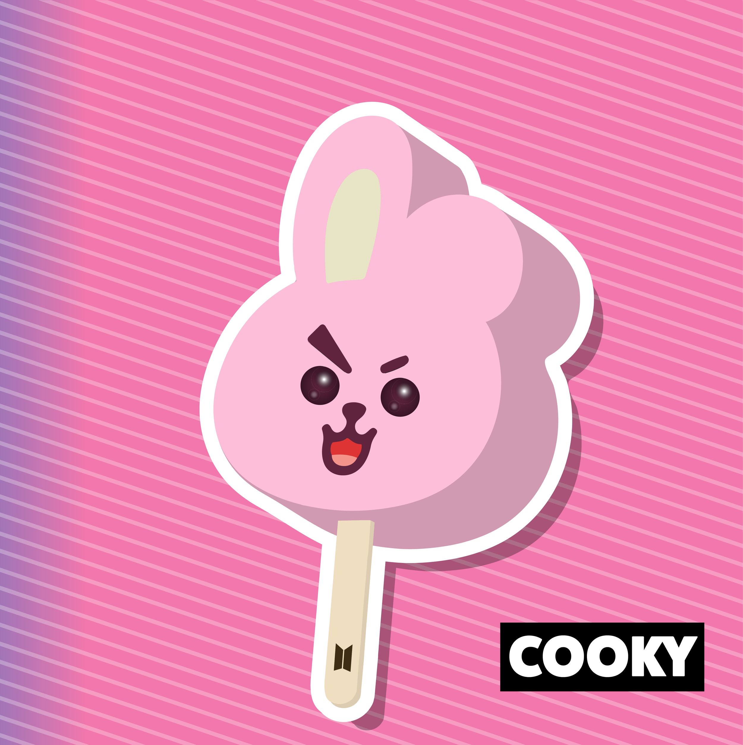 Kpop Army Popsicle Sticker