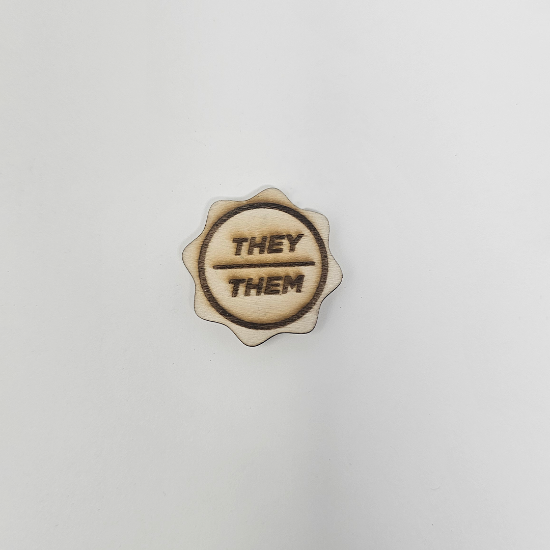 Pronoun Pin Set