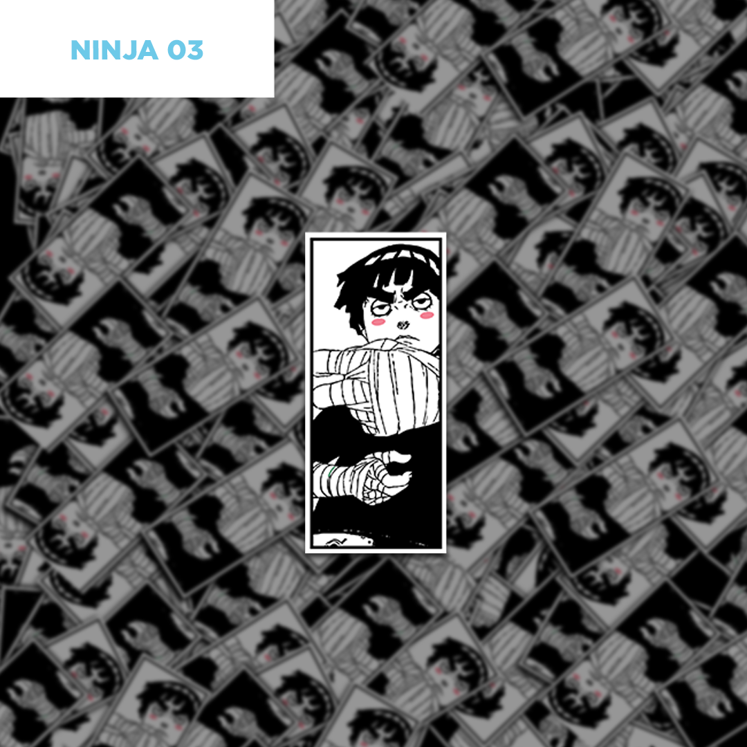 Ninja Sticker Set