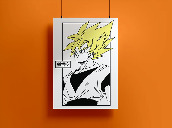 Saiyan Print I